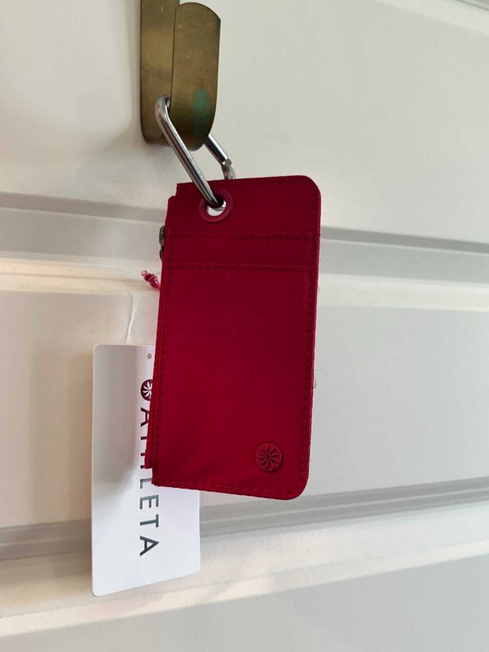 Athleta Coffee Run Wallet 2.0 NWT in Pink Cyclamen
